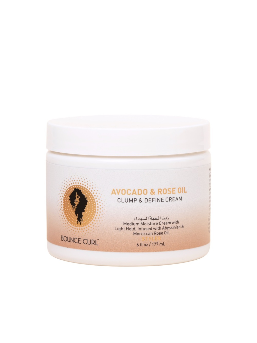Bounce Curl Avocado & Rose Oil Clump & Define Cream, 6 fl oz (BRAND NEW)